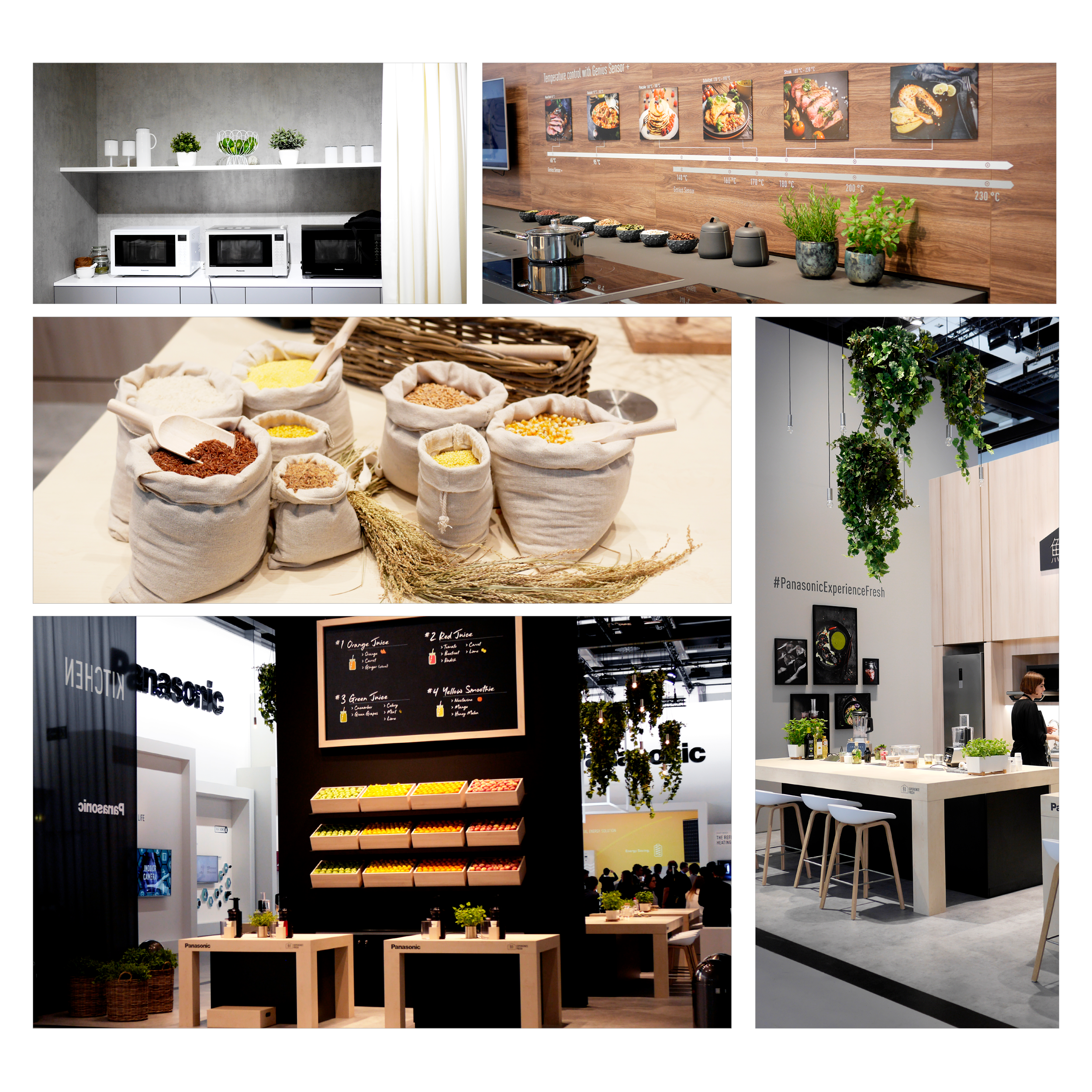 art direction, planning, decoration, implementation kitchen area, for panasonic, IFA 2017, by studio38, bueroschmid/jutta schmid