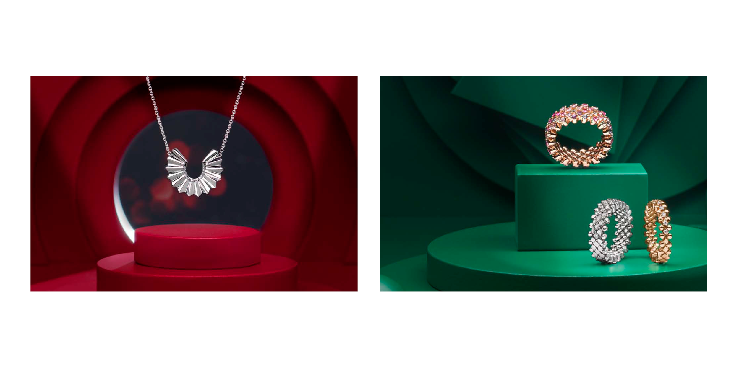 wempe campaign 'my story my life', jewelry stills, 2022 art direction by bueroschmid/jutta schmid