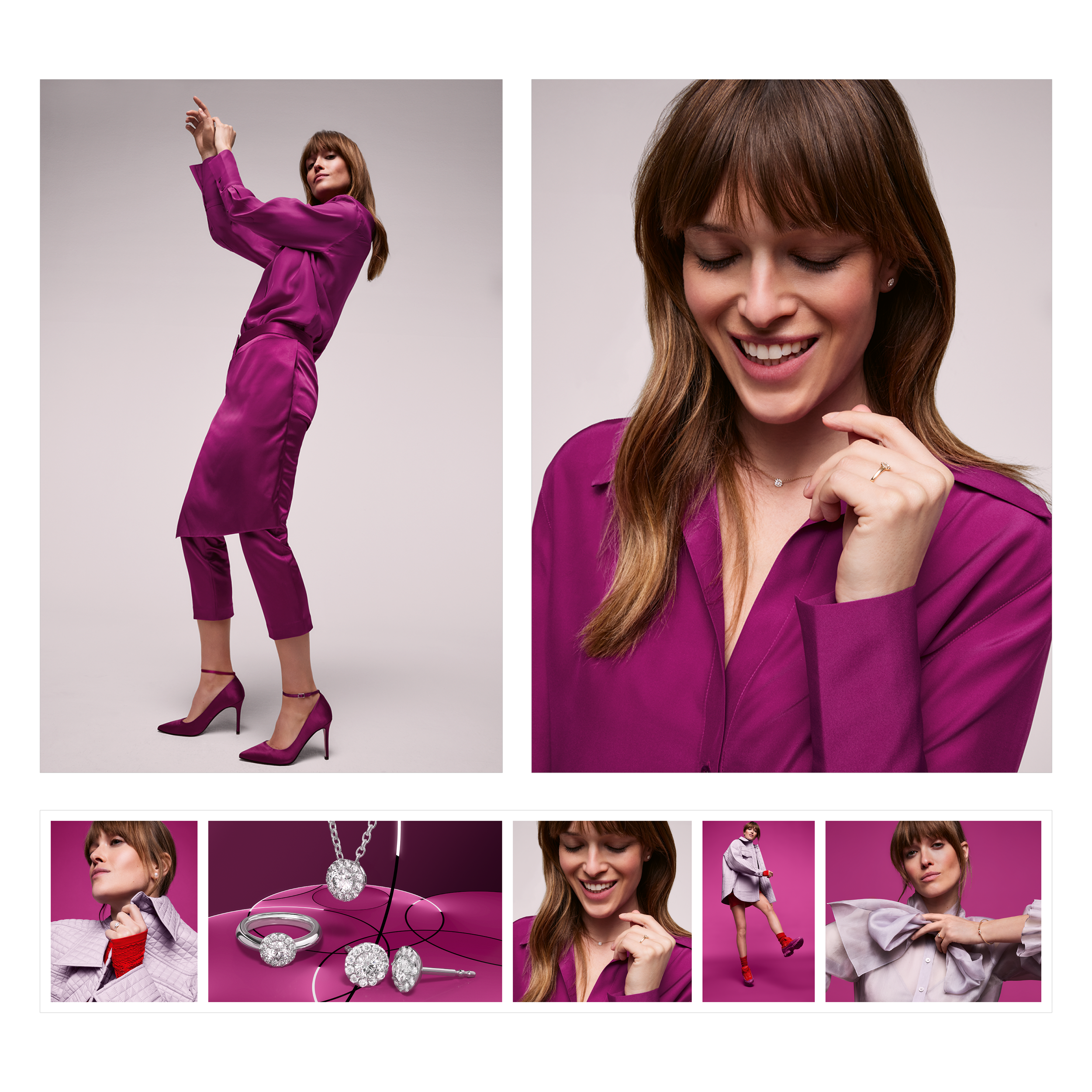 wempe campaign 'the art of giving', nov, 2023, people shots, jewelry