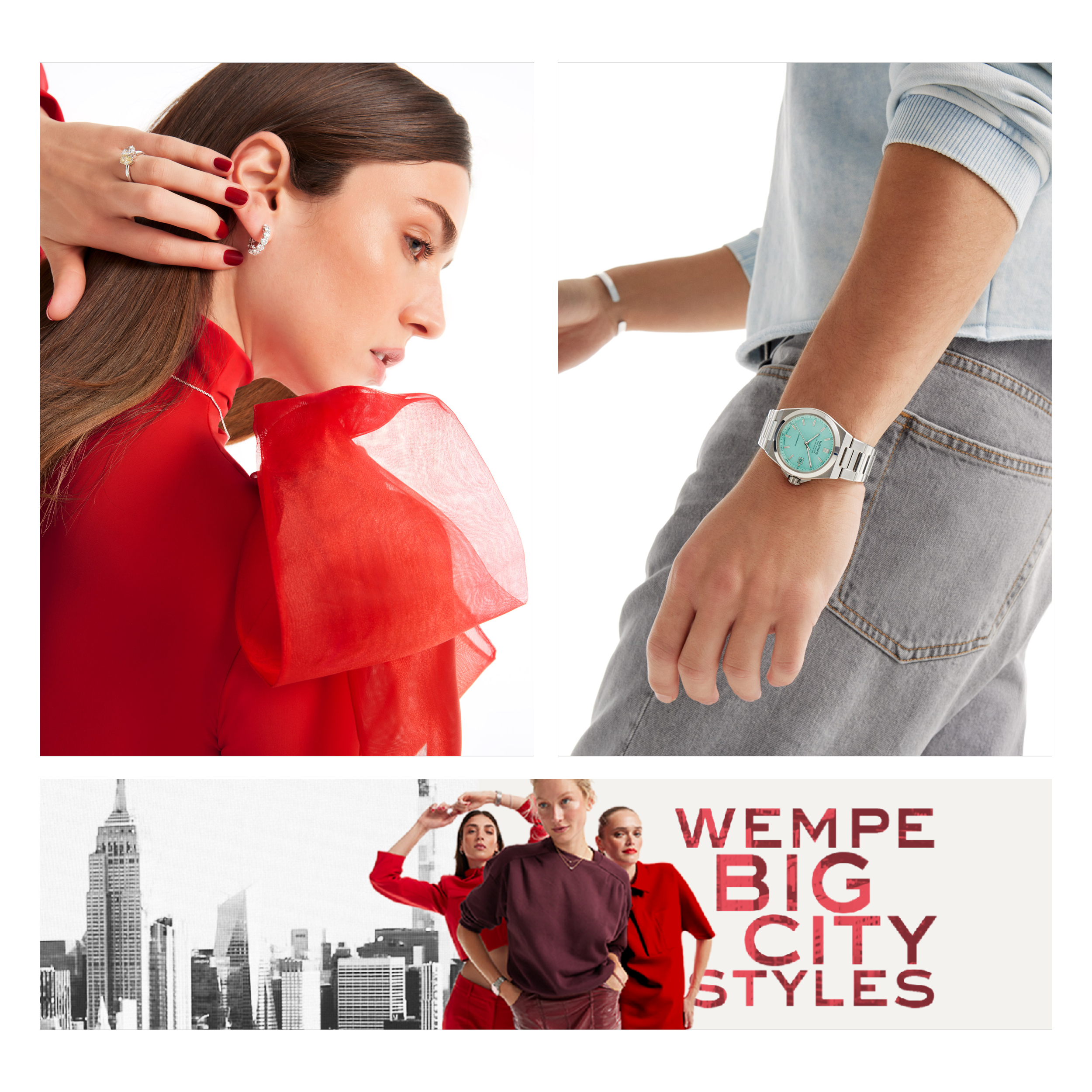 wempe campaign 2024 art direction by bueroschmid/jutta schmid